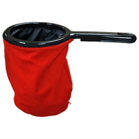 Change Bag Velvet with Zipper (Red) by Bazar de Magia - Trick