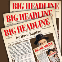 Big Headline by Dave Kaplan

