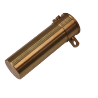 Pro Bill Tube (Brass) by Premium Magic - Trick
