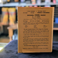 New Modern Coin Magic by J.B. Bobo - Used Book [1972 Enlarged Edition]