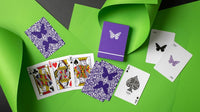 Butterfly Playing Cards (Royal Purple Edition) by Ondrej Psenicka
