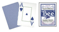 Cards Bee Poker Jumbo Index (Blue)
