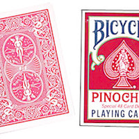 Cards Bicycle Pinochle Poker-size (Red)