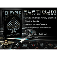 Bicycle Platinum Deck by US Playing Card Co.
