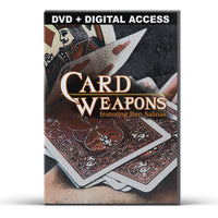 Card Weapons - 25 Card Moves & Tricks - DVD + Digital Access
