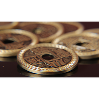Chinese Coin Set dollar (Gimmicks and Online Instructions) by Jieli Magic - Trick

