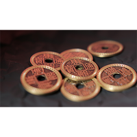 Chinese Coin Set dollar (Gimmicks and Online Instructions) by Jieli Magic - Trick
