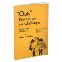 Outs, Precautions and Challenges for Ambitious Card Workers by Charles H. Hopkins and The Conjuring Arts Research Center - eBook DOWNLOAD