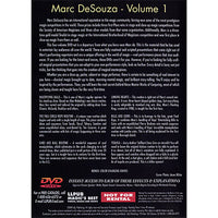 Master Works of Conjuring Vol. 1 by Marc DeSouza - DVD
