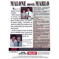 Malone Meets Marlo #6 by Bill Malone - DVD
