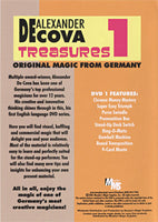 Treasures Vol 1 by Alexander DeCova - DVD
