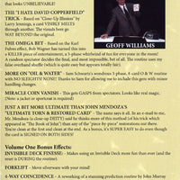 Miracles For Mortals Volume One by Geoff Williams - DVD