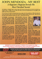 My Best - Volume 1 by John Mendoza - DVD
