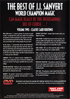 Best of JJ Sanvert - World Champion Magic - Volume 2 - DVD

