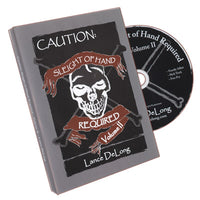 Sleight of Hand Required Volume 2 by Lance DeLong - DVD

