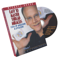 Easy to Master Thread Miracles (Closeup Animations and Levitations) #1 by Michael Ammar - DVD