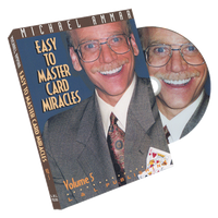 Easy to Master Card Miracles Volume 5 by Michael Ammar - DVD