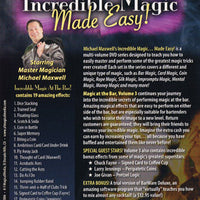 Incredible Magic At The Bar - Volume 3 by Michael Maxwell - DVD