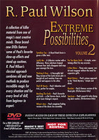 Extreme Possibilities Volume 2 by R. Paul Wilson - DVD
