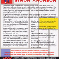 Sessions With Simon: The Impossible Magic Of Simon Aronson Volume 1 - DVD