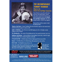 Tommy Wonder at British Close-Up Magic Symposium - DVD
