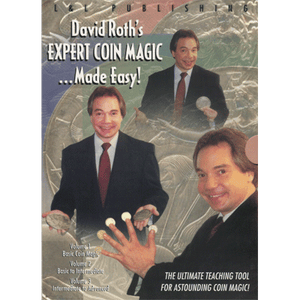 David Roth Expert Coin Magic Made Easy (3 Vol. set) video DOWNLOAD