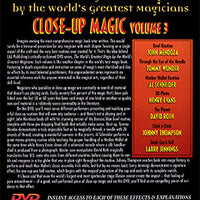 World's Greatest Magic: Close Up Magic #3  - DVD