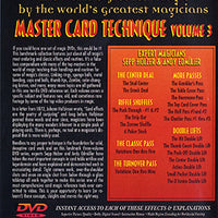 World's Greatest Magic: Master Card Technique Volume 3 - DVD