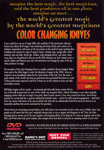 World's Greatest Magic: Color Changing Knives - DVD