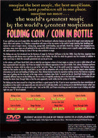 World's Greatest Magic: Folding Coin - Coin In Bottle - DVD
