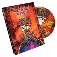 World's Greatest Magic: Torn And Restored Newspaper - DVD
