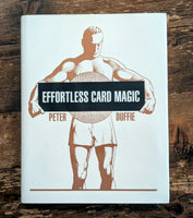 Effortless Card Magic by Peter Duffie - Rare Book
