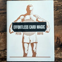 Effortless Card Magic by Peter Duffie - Rare Book