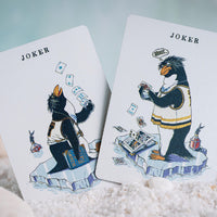 Odd Fellows 'The Dude' Playing Cards (Golden Snowflake)