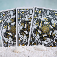 Odd Fellows 'The Dude' Playing Cards (Golden Snowflake)