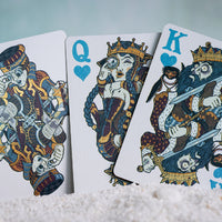 Odd Fellows 'The Dude' Playing Cards (Golden Snowflake)