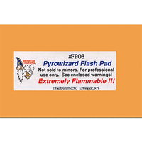 Theatre Effects Pyrowizard™ Flash Paper Sheets - 2"x3" 20 sheets