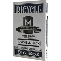 Jumbo Invisible Deck Bicycle (Blue) - Trick