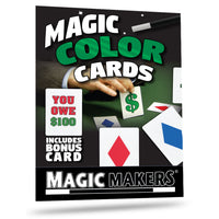 Magic Color Cards with Bicycle Cards
