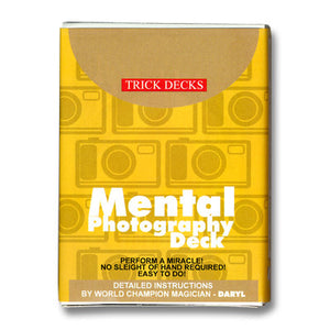 Mental Photo Deck Bicycle (Blue) - Trick