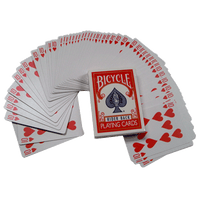 Assorted Red Back Bicycle One Way Forcing Deck (assorted values)
