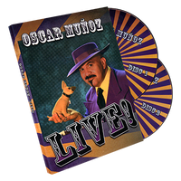Oscar Munoz Live (2 DVD Set) by Kozmomagic - DVD