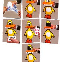 Pancho the Pickin Duck trick Verne