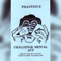 Phantini's Challenge Mental Act by Gene Grant - Book