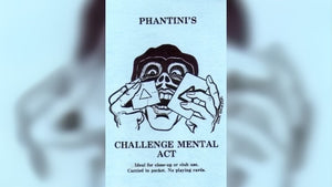 Phantini's Challenge Mental Act by Gene Grant - Book