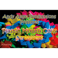 Plastic Mouth Coil (Rainbow) by Andy Amyx - Trick