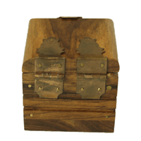Ring Box (wood) by Premium Magic - Trick
