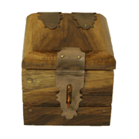 Ring Box (wood) by Premium Magic - Trick
