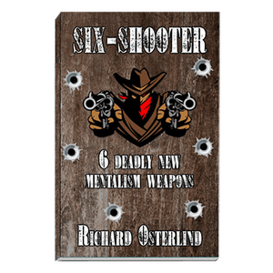 Six-Shooter by Richard Osterlind - Book