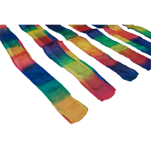 Thumb Tip Streamer 12 pack (1 inch  x 34 inch) by Magic by Gosh - Tricks